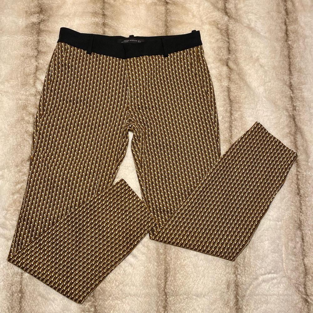 Zara Cotton pixie pants with hidden pockets in the
